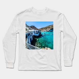 Firopotamos - Milos island Long Sleeve T-Shirt